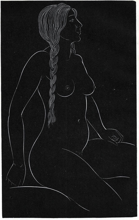 Eric Gill - From 25 Nudes (1938)