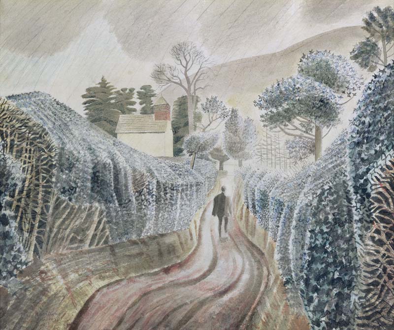 Eric Ravilious - Wet Afternoon