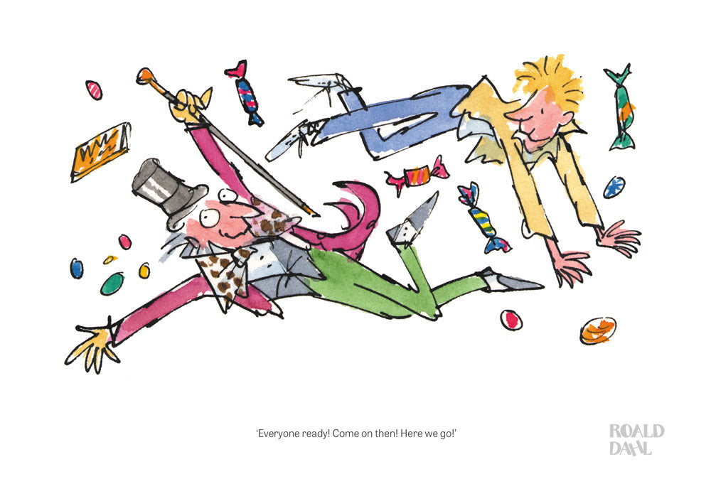 Quentin Blake / Roald Dahl - Everyone Ready! - Charlie and the Chocolate Factory