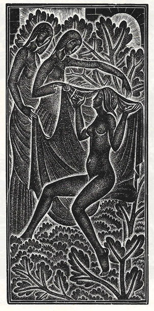 Eric Gill - from Canticum Canticorum