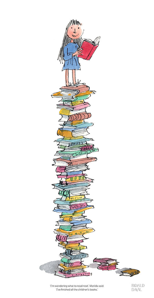 Quentin Blake / Roald Dahl - I've Finished all the Children's Books - Matilda
