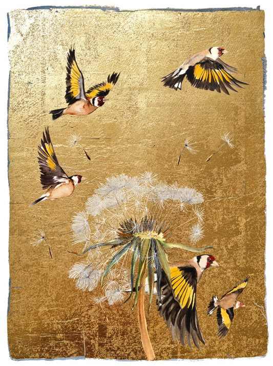 Jackie Morris and Robert MacFarlane - The Lost Words - Charm on, Goldfinch