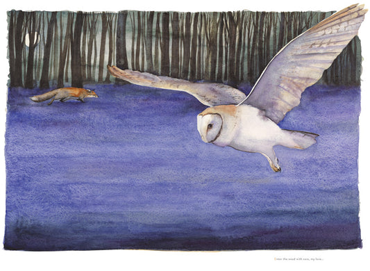 Jackie Morris and Robert MacFarlane - The Lost Words - Enter the Wood wih Care