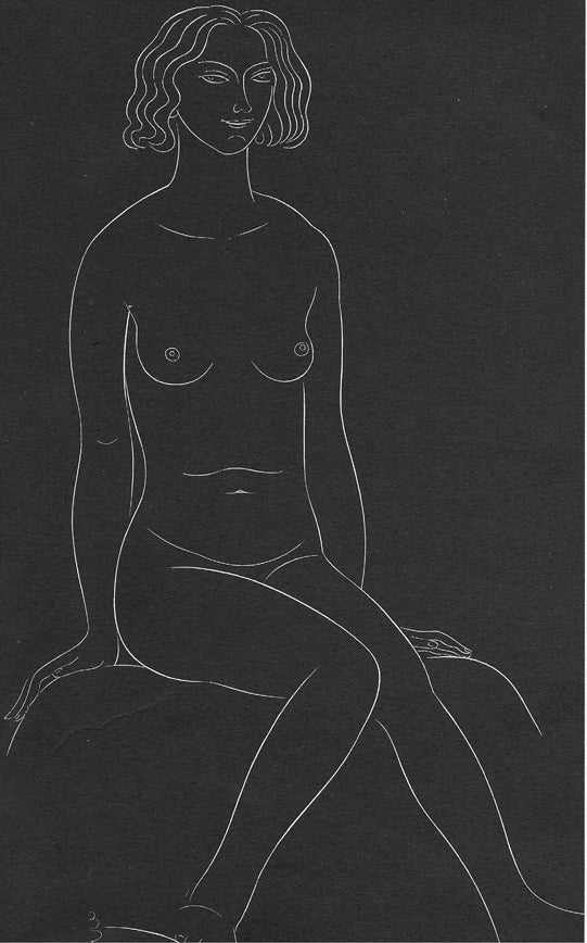 Nude #16 - Eric Gill, from '25 Nudes'
