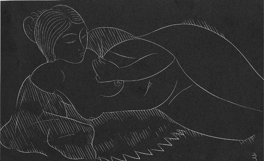 Nude #4 - Eric Gill, from '25 Nudes'