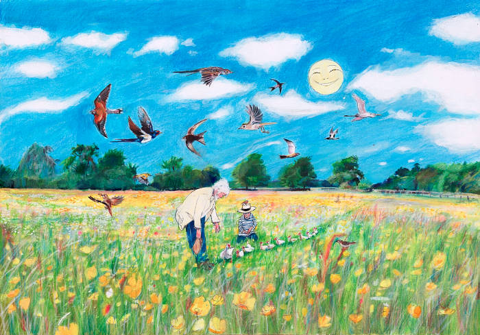 Polly Horner - Grandpa and the Birds