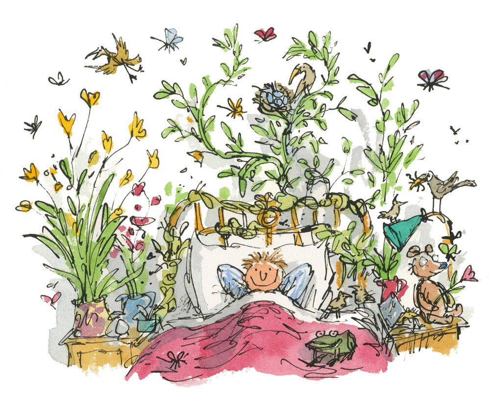 Sir Quentin Blake CBE - Staying in Bed 'til Spring