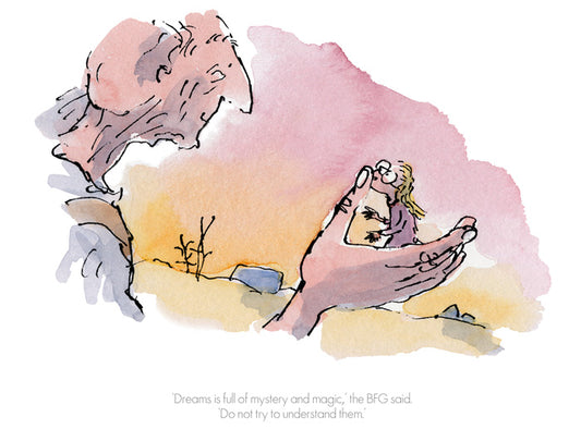 Quentin Blake / Roald Dahl - Dreams is full of Mystery and Magic