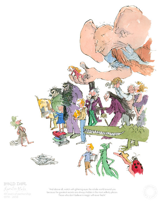 Quentin Blake / Roald Dahl - Roald Dahl and Quentin Blake's 40th Anniversary