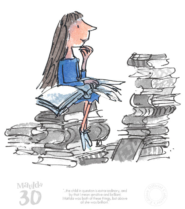 Quentin Blake / Roald Dahl - The Child in Question is Extra-Ordinary!