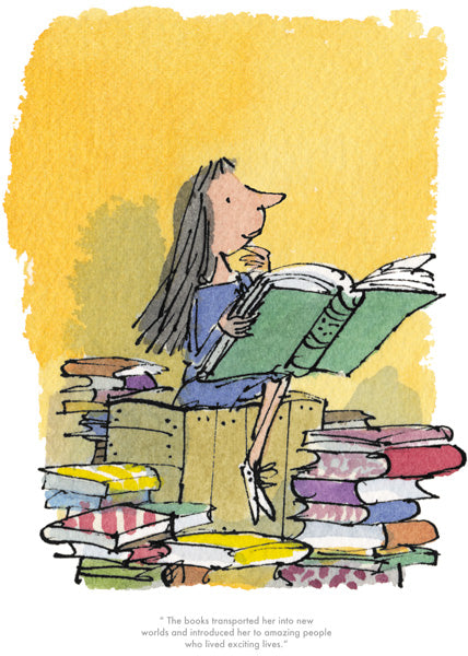 Quentin Blake / Roald Dahl - The books transported her
