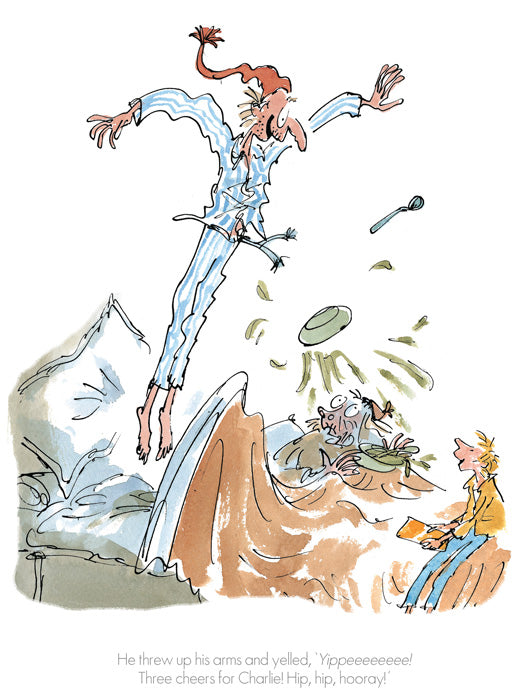 Quentin Blake / Roald Dahl - Three Cheers for Charlie!