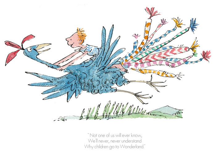 Quentin Blake / Roald Dahl - Why children go to Wonderland