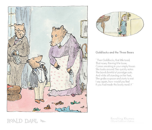 Quentin Blake / Roald Dahl - Goldilocks and the Three Bears
