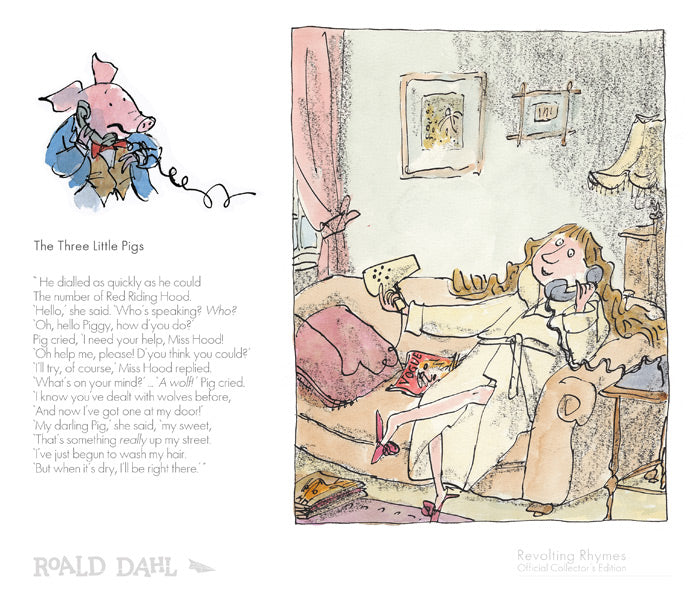 Quentin Blake / Roald Dahl - The Three Little Pigs