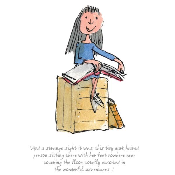 Quentin Blake / Roald Dahl - Matilda - Totally Absorbed in Wonderful Adventures