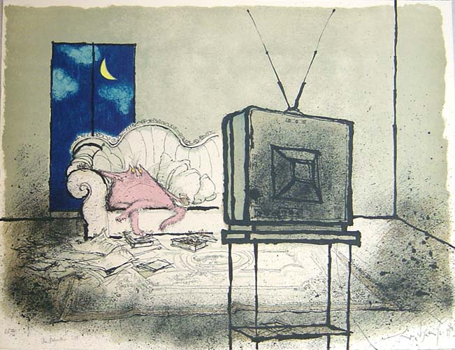 Ronald Searle - The Babysitter
