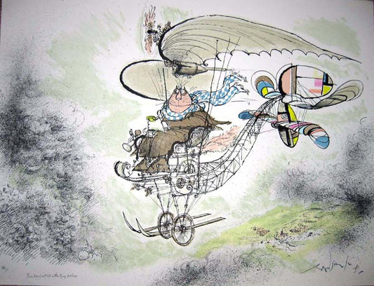 Ronald Searle - Those Magnificent Cats in their Flying Machines