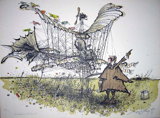 Ronald Searle - Those Magnificent Men in their Flying Machines