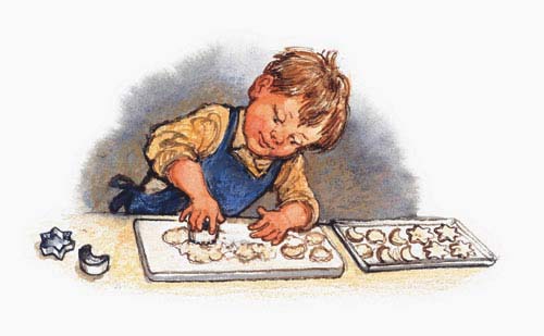Shirley Hughes - Cutting Pastry Shapes
