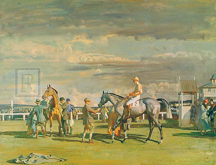 Sir Alfred Munnings - After the Race