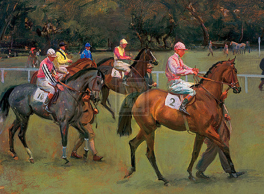 Sir Alfred Munnings - At the Races