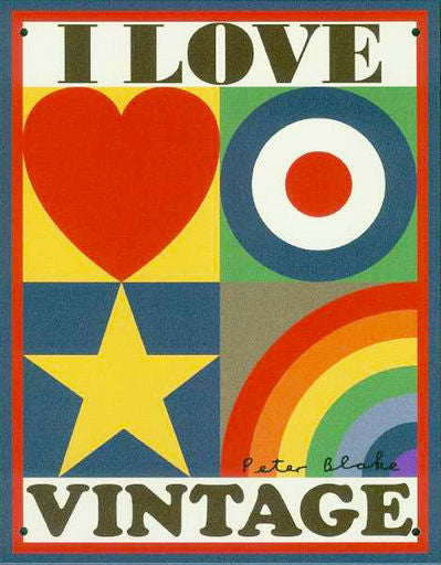Sir Peter Blake - I Love Vintage