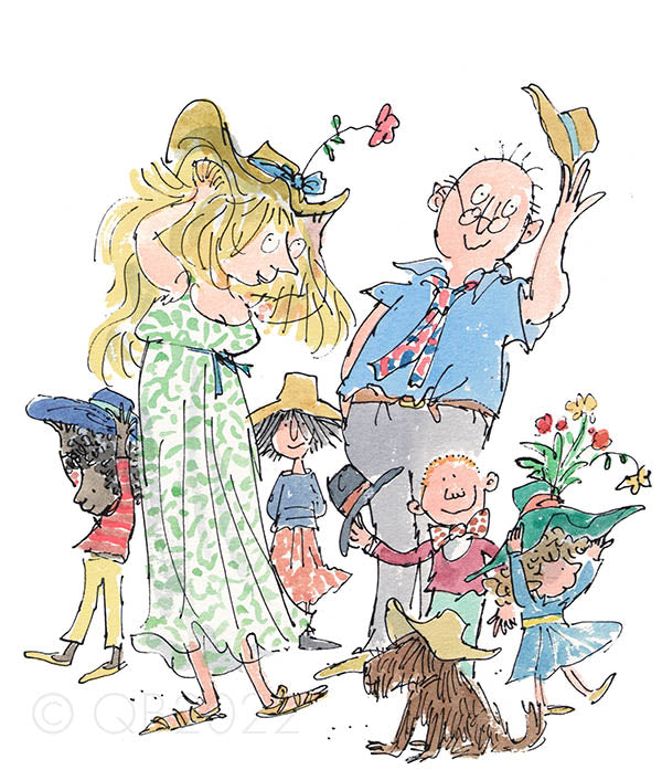 Sir Quentin Blake CBE - H is for Hair