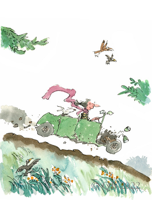 Sir Quentin Blake CBE - Mrs. Armitage, Queen of the Road