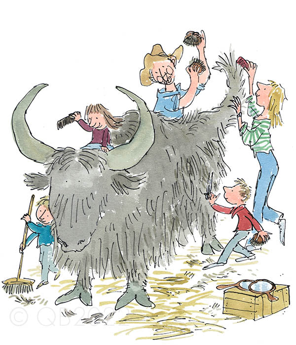 Sir Quentin Blake CBE Y is for Yak