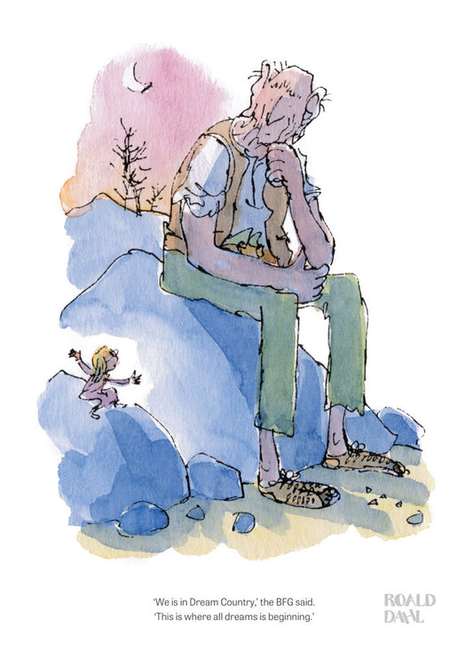 Quentin Blake / Roald Dahl - We  is in Dream Country - The BFG