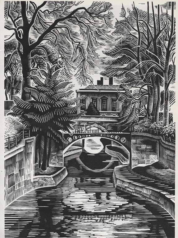 Winifred McKenzie - House over the Canal, Bath