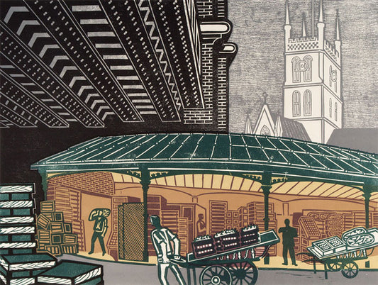 Edward Bawden - Borough Market