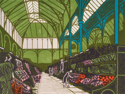 Edward Bawden - Covent Garden Flower Market